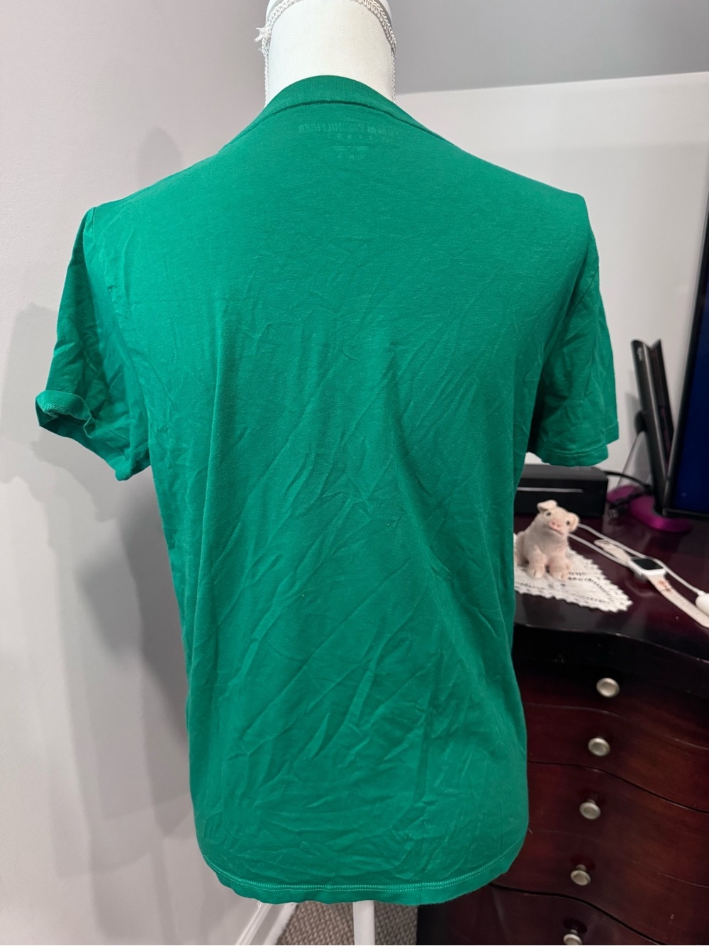 Tommy Hilfiger Green Logo Tee - Picture 3 of 6